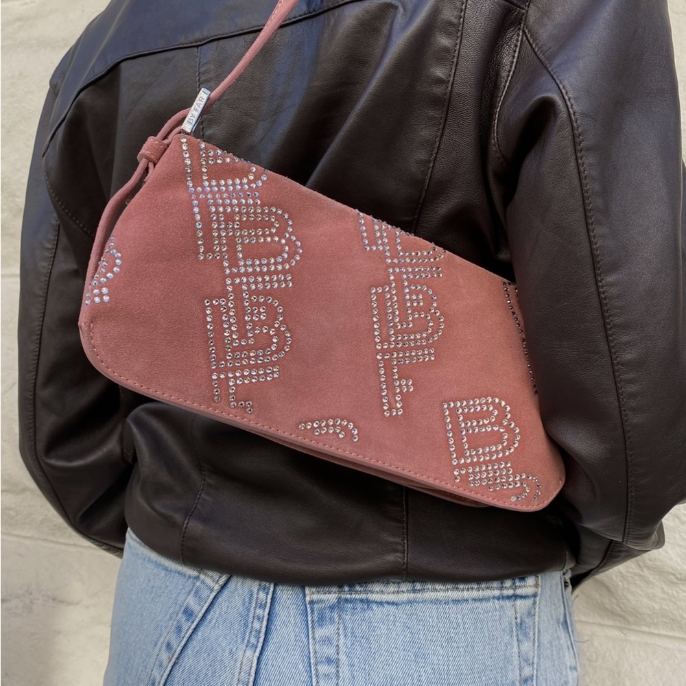 BY FAR Dulce Logo Mini Shoulder Bag - Brand New